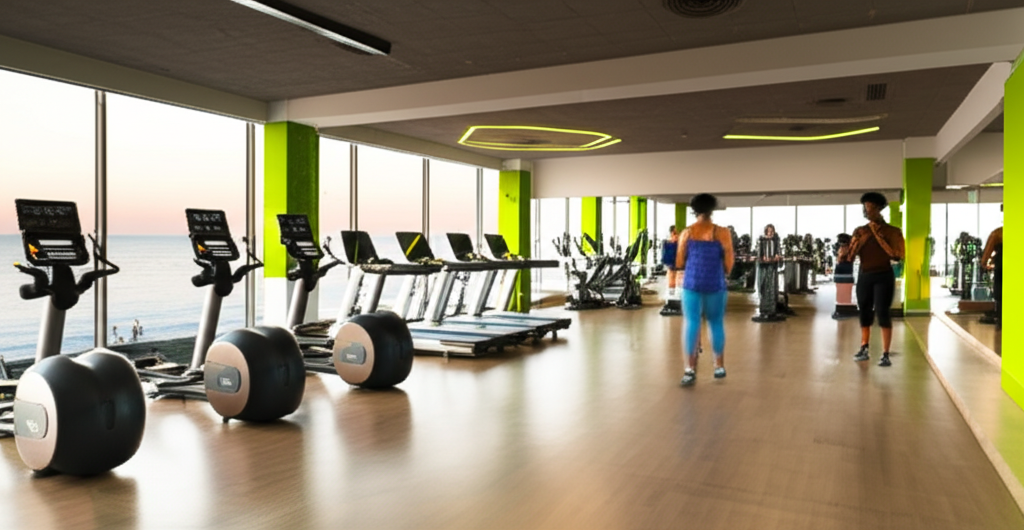 Academia e instalações esportivas